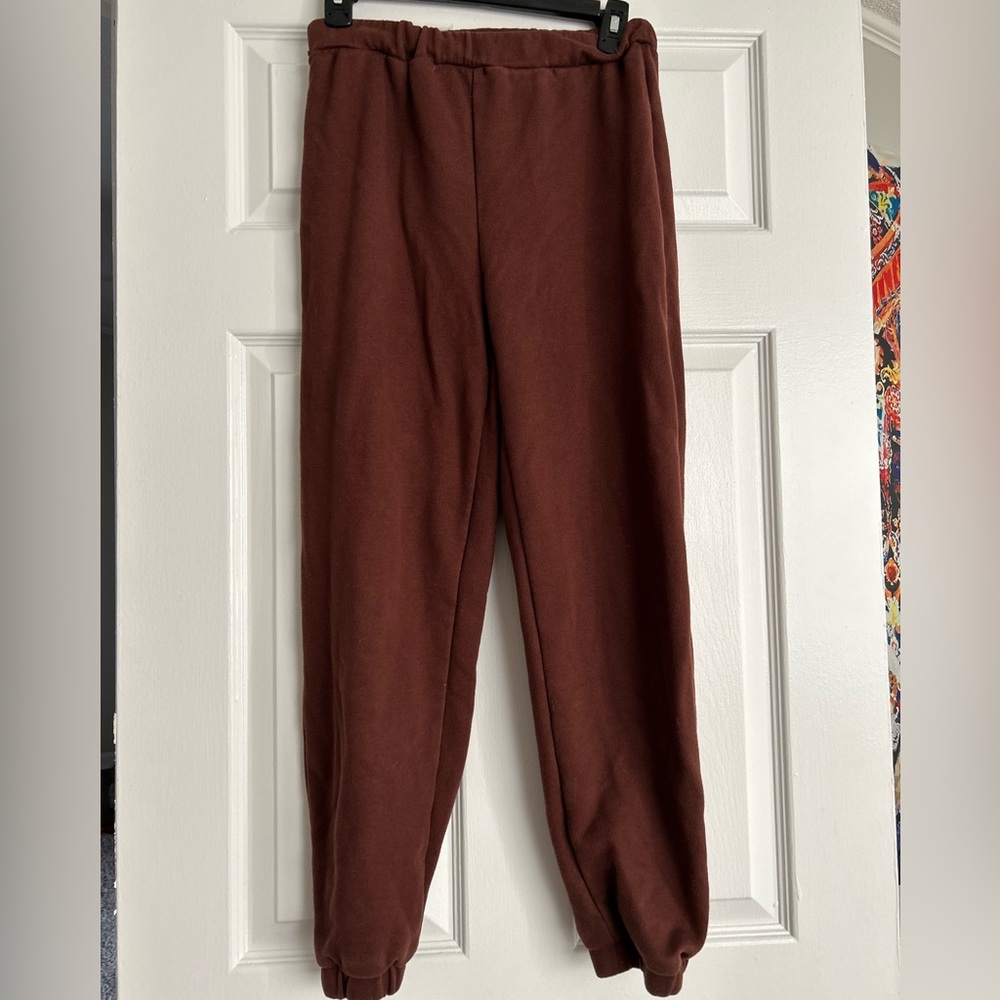 Brown, Shein Sweatpants. XS